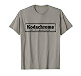 Kodachrome Logo Design - Black T-Shirt