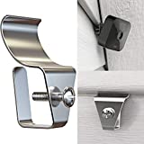 Vinyl Siding Hooks for All-New Blink Outdoor Camera, No-Hole Needed Outdoor Siding Clips for Mounting Blink Outdoor Security Camera System, Stainless Steel Siding Mount (12 Pack)