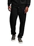 Fruit of the Loom Men's Eversoft Fleece Sweatpants & Joggers, Sweatpants-Black, Small