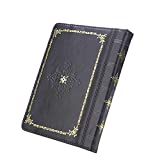 ENJOY-UNIQUE Book Style Pu Leather Case Cover for 6" ebook Reader Case Cover for Sony/kobo/Pocketbook/Nook/tolino 6inch ebook Reader (Black)