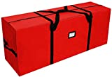 AerWo Christmas Tree Storage Bag Extra Large Christmas Storage Containers, Fits Up to 7.5 Ft Artificial Trees Heavy Duty 600D Oxford Xmas Holiday Tree Bag with Durable Handles & Dual Zipper