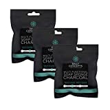 DAILY CONCEPTS Multi Functionnal Soap Sponge, Charcoal (Pack of 3)