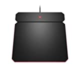 OMEN by HP Outpost Gaming Mouse Pad with Qi Wireless Charging, Custom RGB, and USB-A 2.0 Port, (6CM14AA), Black (6CM14AA#ABL)