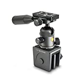 VANGUARD VEO2BH-50WM Metal Window Mount with Ball Head with Removeable Pan Handle and Arca Compatible Quick Release Plate