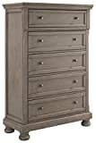 Signature Design by Ashley Lettner chests-of-drawers, Light Gray