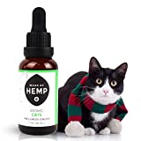 Made by Hemp - Hemp Oil for Cats - 200MG - Pet Hemp Oil for Cats, Cat Calming Aid, Helps Cats Relax, Sleep Better, for Muscle and Joint Relief - Made from Hemp Oil and Extra Virgin Olive Oil 1oz