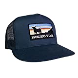 Rodeo Time Sunset Navy Meshback