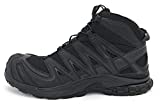 Salomon Unisex XA Forces MID GTX EN Military and Tactical Boot, Black/Black/Black, 9 US Men