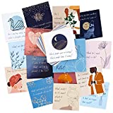 RYVE 52 Empowering Question Cards for Mindfulness, Meditation and Therapy - Self Care Cards, Self Reflection Cards for Women, Meditation Cards for Women, Mindfulness Cards, Self Care Gifts for Women