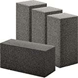Non Toxic, Restaurant Grade Grill Cleaning Brick 4 Pack. Reusable, Non Scratch Pumice Stone Bricks for Smokers, Flat Top Grills, BBQ Grates, Flattops and Cast Iron. Best Griddle Cleaner Tool Block.