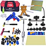 Super PDR 69pcs PDR Kits Auto Car Body Paintless Dent Repair Removal Tools Kit for 98% Dents, Car Dent Puller Tool for Automobile Body Washing Machine Refrigerator Come with All The Dent Repair Tools