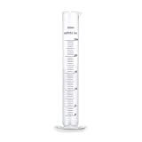 Fermentaholics Hydrometer Test Jar & Measuring Cylinder - Test Homebrewed Beer, Wine, Mead, Cider, & Fermented Beverages – Easy to Use & Read - 250 ML - Heat Resistant Up to 121° Celsius