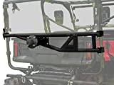 SuperATV UTV Spare Tire Carrier Compatible with 2016+ Honda Pioneer 1000-5/1000-5 Deluxe | 2017+ 1000-5 Limited Edition | No Drilling or Welding | Accommodates Tires of All Sizes (up to 70 pounds)