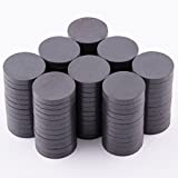 Magnets for Crafts - 100 1 inch Round Strong Magnets – 25mm x 4mm - Great for Creating Fridge Magnets and Other Magnetic Craft Projects