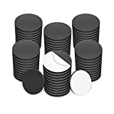 Flexible Magnets 1" Round Disc with Adhesive Backing - 50 Pcs