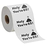 65th Birthday Gift Present Toilet Paper - Happy Sixty Fifth 65 Prank Funny Novelty Gag Joke Gift