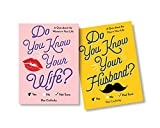 Do You Know Your Wife/Husband Gift Set: See Who Knows Who Best with a Couples Activity Book Featuring 200 Questions (Funny Christmas Gift or Stocking Stuffer for Couples, Husband or Wife)