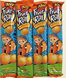 0.75oz Jovy Fruit Roll Snack, Apricot (16 Single Packets Per Order)