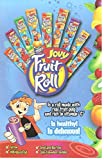 Variety pack of seven (7) 0.75oz Jovy Fruit Roll Snacks: Cherry, Raspberry, Strawberry, Watermelon, Grape, Green Apple and Mango