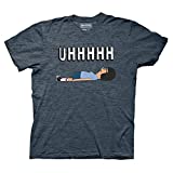 Ripple Junction Bob’s Burgers Tina Belcher UHHHH Adult T-Shirt Heather Navy