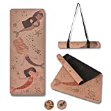 Kids Yoga Mat Non Slip | Cork Yoga Mat For Kids | Eco Friendly Yoga Mat With Strap | Outdoor Yoga Mat Kids Yoga Mats ages 3-6 | Kids Yoga Mats 6-10 | Cute Yoga Mat Non Toxic | Toddler Yoga Mats for Kids | Eco Yoga Mat Cork