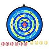 Kid Dart Games, Toys for Boys Girls Dart Board Gift with 12 Sticky Balls, Safe Indoor and Outdoor Throwing Toss Target Games, Great Fun Activity for Kids and Family, 14 Inches