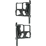 Headlight Headlamp Brackets Left & Right Pair Set Compatible with Chevy GMC Pickup Truck