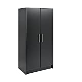 Prepac Elite Wardrobe Cabinet, 32", Black