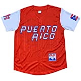 Jersey Baseball Puerto Rico Red (S-M)