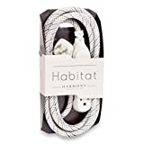 360 Electrical 360420 Habitat Harmony Braided Extension Cord, 8 ft. - French Grey