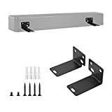 Universal Soundbar Wall Mount Bracket Sound Bar Mounts Compatible with Samsung, Sony, LG, JBL, Polk Audio, Vizio, Roku, Bose, TCL, Onn, Yamaha, Sonos, Klipsch, RCA Soundbar Mount Mounting Brackets