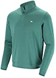 Peter Millar 2021 Masters Men's Augusta Green Perth Performance Quarter-Zip Pullover Jacket (Large)