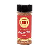 Lane's BBQ Homemade Apple Pie Seasoning | All Natural Dessert Seasoning for Apple Pie, Cookies, Ice Cream, Popcorn and more | Gluten-Free | No Preservatives | Handcrafted in the USA | 4.6oz