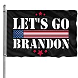 HANAMO Lets Go Brandon Flag 3x5 Lets Go Branson Flag Indoor Outdoor Anti Biden FJB Flag Double Stitched Let's Go Brandon Funny Yard Flag with Brass Grommets