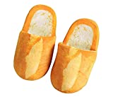 Adult Autumn Winter Slippers Warm Home Shoes With Extra Customized Size (X-Large, French Baguette)