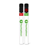 TouchUpDirect PR2 Scarlet Red Pearl Compatible with Hyundai Exact Match Touch Up Paint Brush - Essential Kit