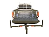 MaxxHaul 70231 Hitch Mount Pick Up Truck Bed Extender For Ladder, Rack, Canoe, Kayak, Long Pipes and Lumber) , Black , 37 x 19 x 3 inches