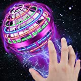 Flying Toys Flying Ball Orb Hover Ball for Kids Adults Magic Flying Orb with LED Light 360°Rotating Indoor Outdoor 2021 Hot Toys for Christmas Festival