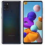 Samsung Galaxy A21s A217M 64GB Dual SIM GSM Unlocked Android Smartphone (International Variant/US Compatible LTE) - Black