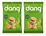 Dang Sticky Rice Chips 3.5oz, 2 Pack (Coconut Crunch)