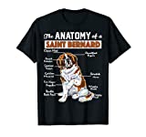 The Anatomy of a Saint Bernard - Funny shirt