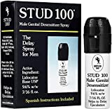 Stud 100 Male Genital Desensitizer Spray, 7/16- Fl. Ounce Box (Pack of 2）