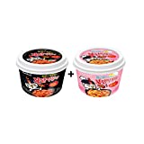 Samyang 2pcs(1 Carbo + 1 Original) Buldak (Roast Chicken) Hot Spicy Rice Cake Tteokbokki