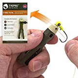 TYEPRO Fishing Knot Tying Tool/Jig Head and Hook Eyelet Grip/Line Threader/Clipper for Shaky Hands and Poor Eyesight. Tackle Box Accessory for Crappie, Panfish, Bass, Walleye and Catfishing.