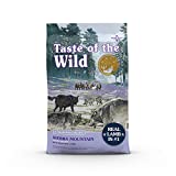 Taste of the Wild Sierra Mountain Grain-Free Canine Recipe with Roasted Lamb Dry Dog Food for All Life Stages, Made with High Protein from Real Lamb and Guaranteed Nutrients And Probiotics 28lb