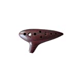 Woodi Ocarina Flute WC-917BW 12 Holes Wood Grain Alto C