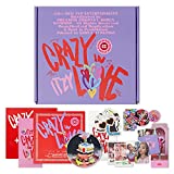 ITZY The 1st Album - CRAZY IN LOVE [ RYUJIN VER. ] Package Box + Photobook + CD-R + Lyric Paper + Photocard + Polaroid + Sticker Pack + Pre-Benefit