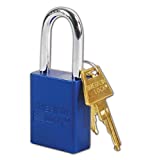 American Lock A1106BLU Padlock, Aluminum, Blue