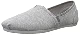 BOBS from Skechers Women's Bobs Plush Express Yourself Flat, Grey, 8 M US