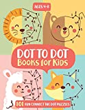 Dot To Dot Books For Kids Ages 4-8: 101 Fun Connect The Dots Books for Kids Age 3, 4, 5, 6, 7, 8 | Easy Kids Dot To Dot Books Ages 4-6 3-8 3-5 6-8 (Boys & Girls Connect The Dots Activity Books)